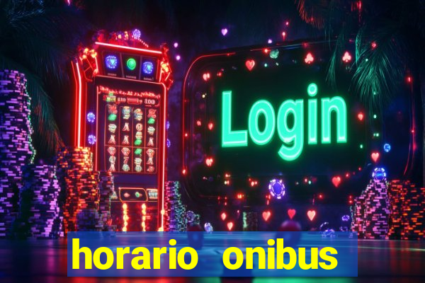 horario onibus santa amelia porto belo